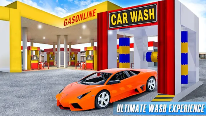 Gas Station Car Mechanic Sim android App screenshot 1