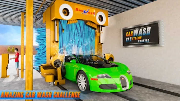 Gas Station Car Mechanic Sim android App screenshot 4